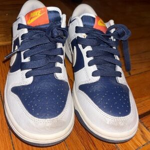 Nike Dunk Low GS UV Reactive 'Photon Dust Midnight Navy'